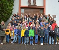 Erstkommunionkinder 2024 Eichenzell - Löschenrod - Lütter - Rönshausen - Welkers (Foto: Frank Kessler)